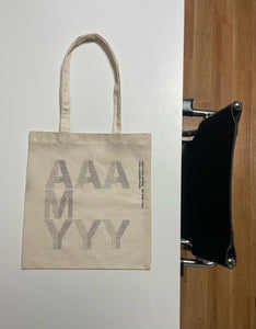 space logo tote bag / AAAMYYY
