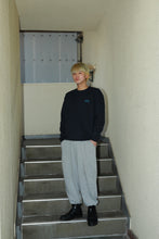 画像をギャラリービューアに読み込む, vintage print sweat / navy×light blue

