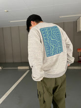 画像をギャラリービューアに読み込む, back print logo sweat
