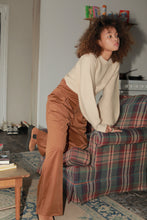 画像をギャラリービューアに読み込む, high waist tuck pants
