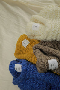 garter border knit