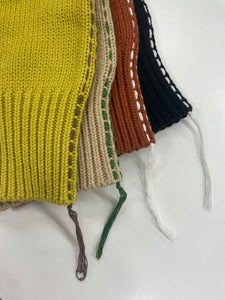 hand stitch knit jacket